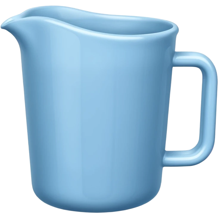 Una medida azul claro emoji