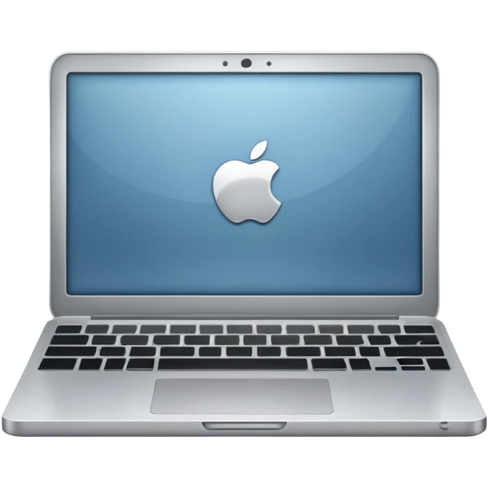 silver laptop emoji