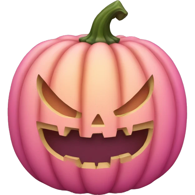 pink pumpkin emoji