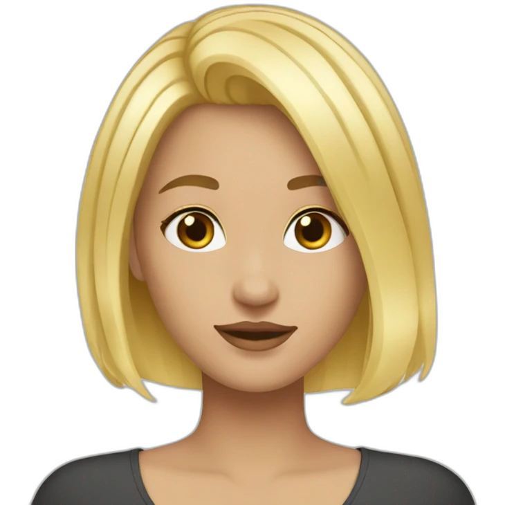 blondegirlblueeyesbobhairste emoji