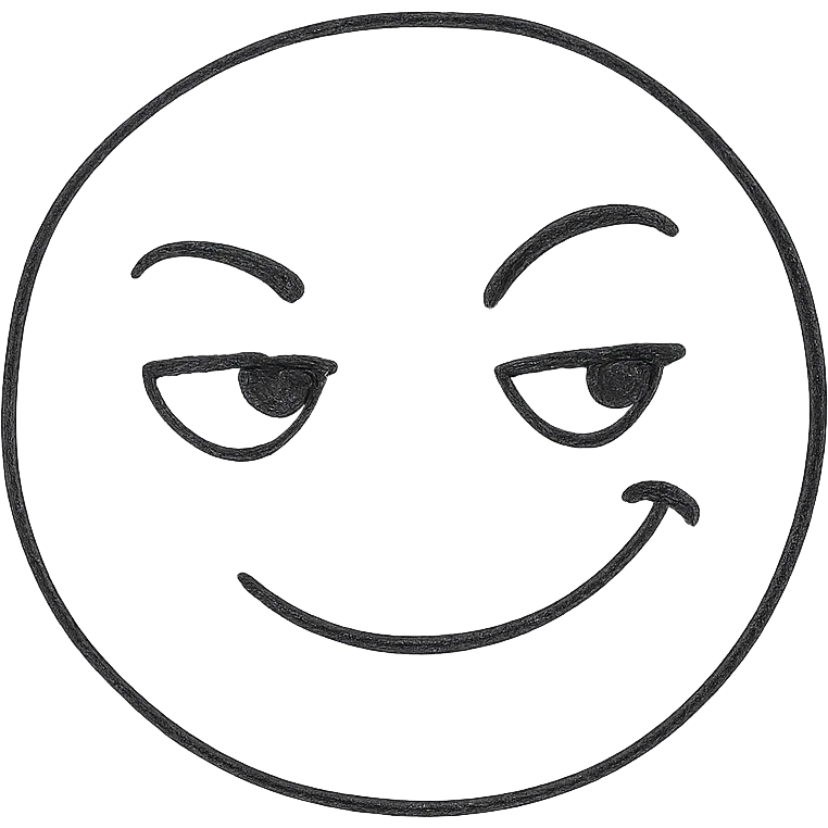 smirking face emoji