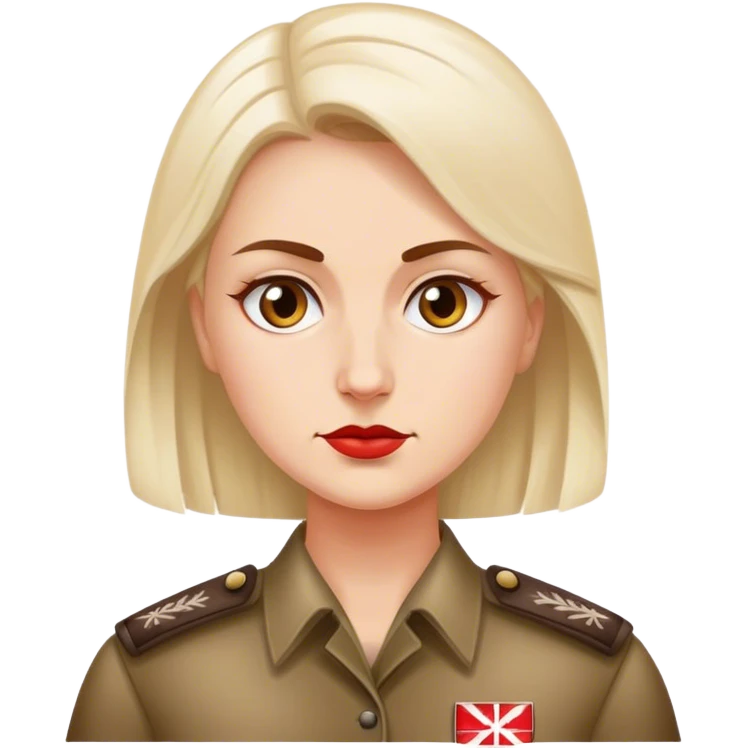 woman polish far-right nationalist emoji