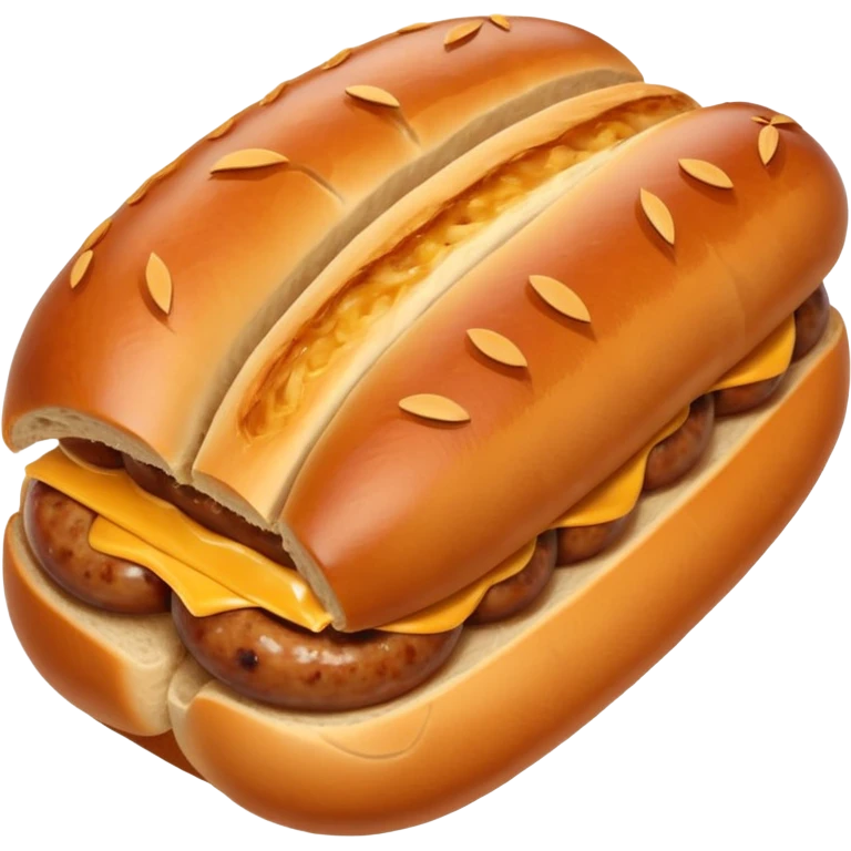 sausage bread only no sausage emoji