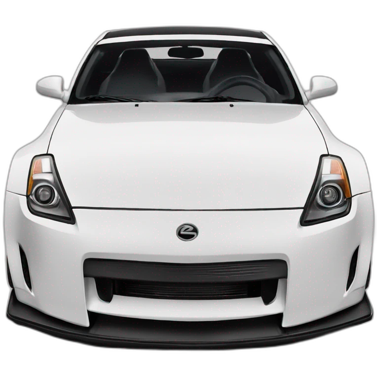 350z drift tuning white emoji
