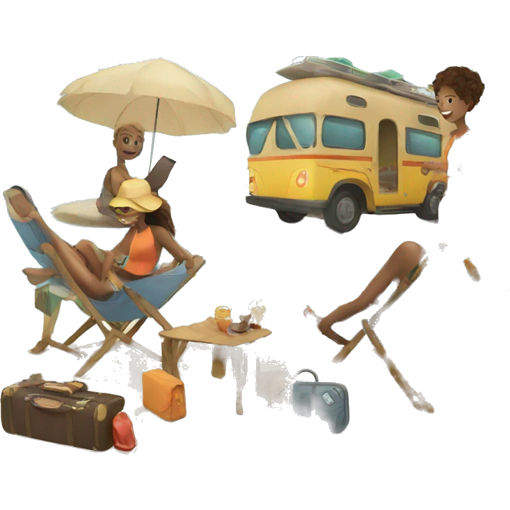 travel with friends emoji