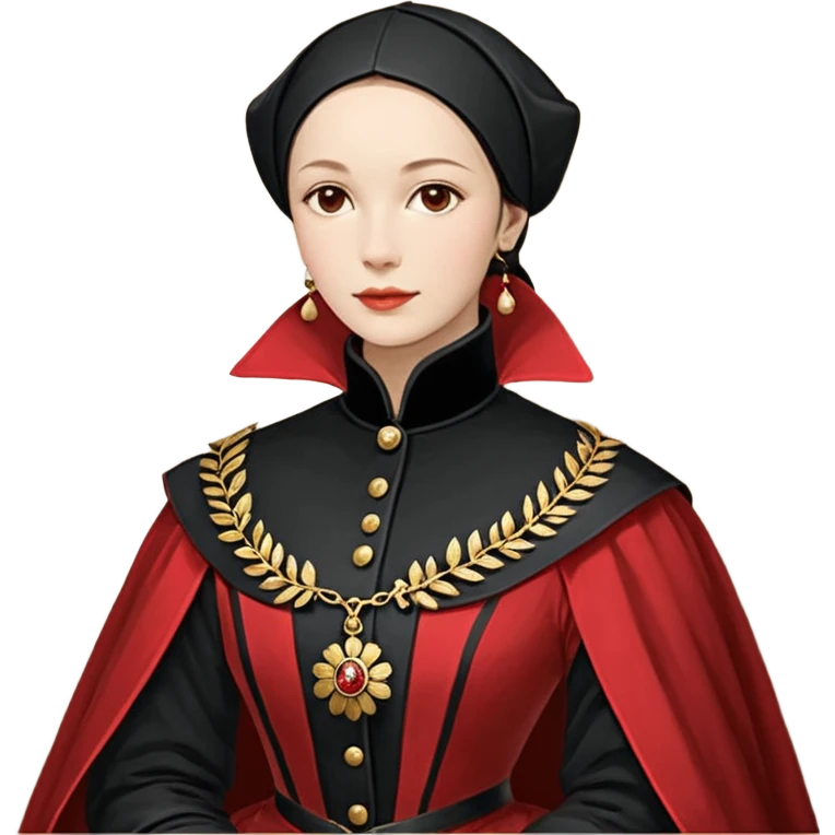 Человек с бледной кожей с красными глазами с чёрными волосами до ушей растрепанные emoji