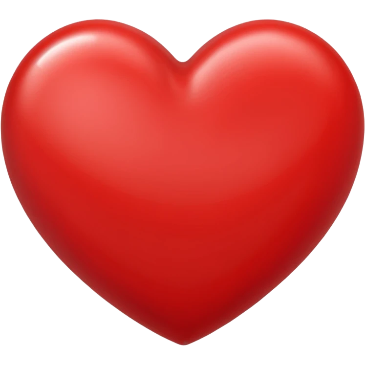 red heart emoji