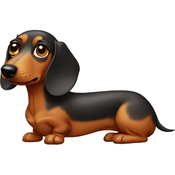 Weiner dog emoji