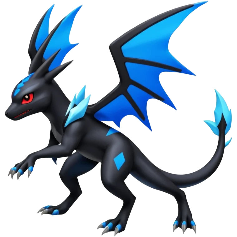 Salandit-Zekrom-Umbreon-Silvally-fusion (full body) emoji