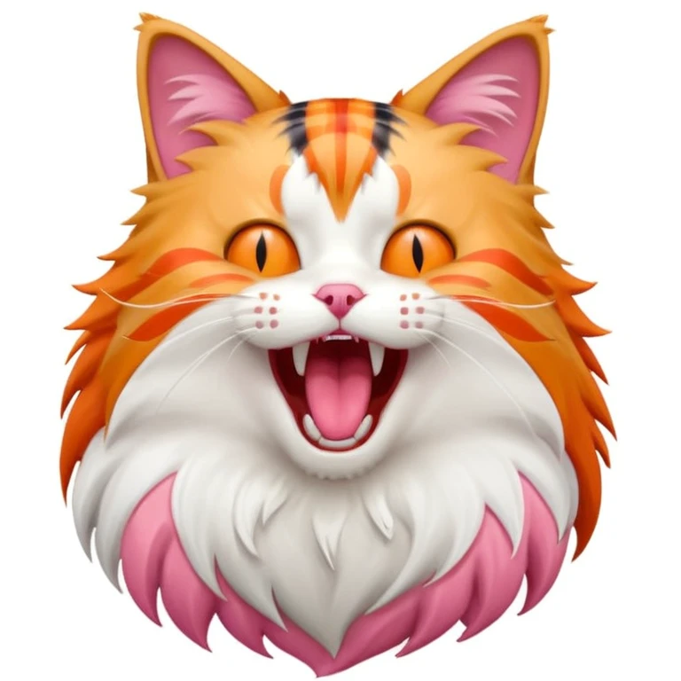 gatto che sbadiglia  emoji