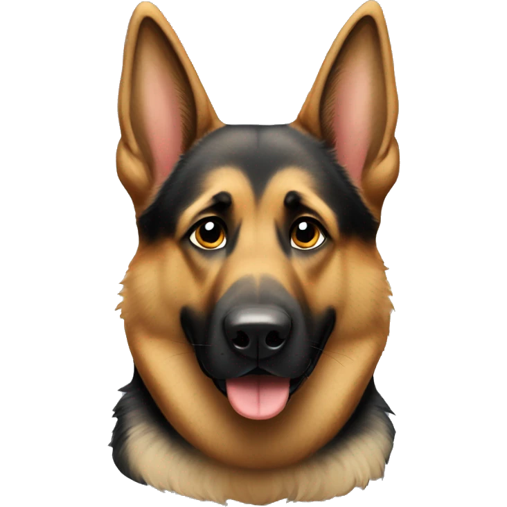 big german shepherd dog emoji