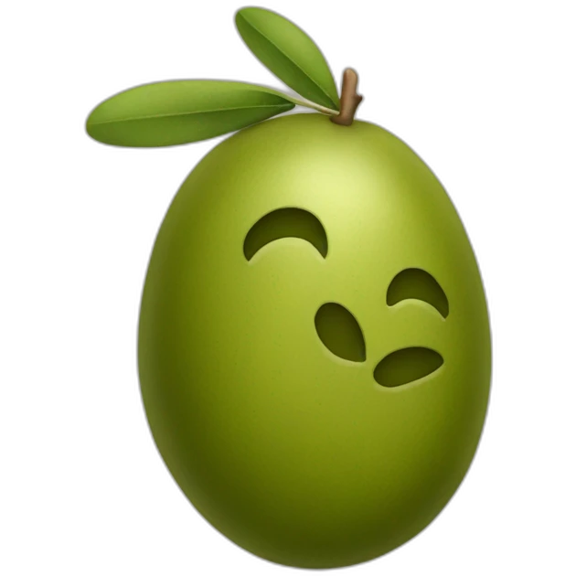 an olive emoji