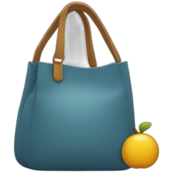 main qui tien un sac  emoji