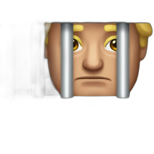 trump-in-jail-cell emoji