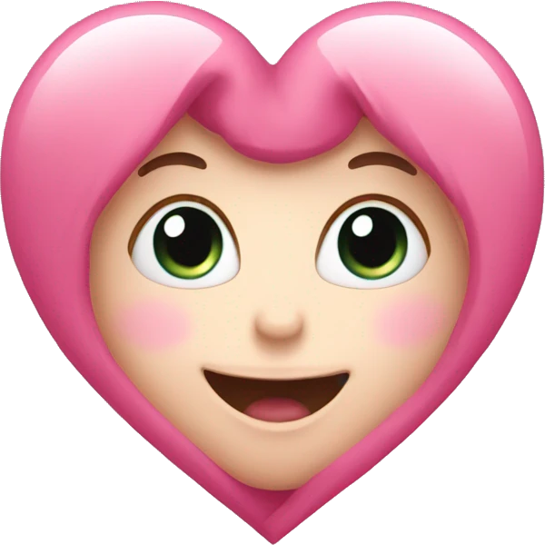 Heart pink  emoji