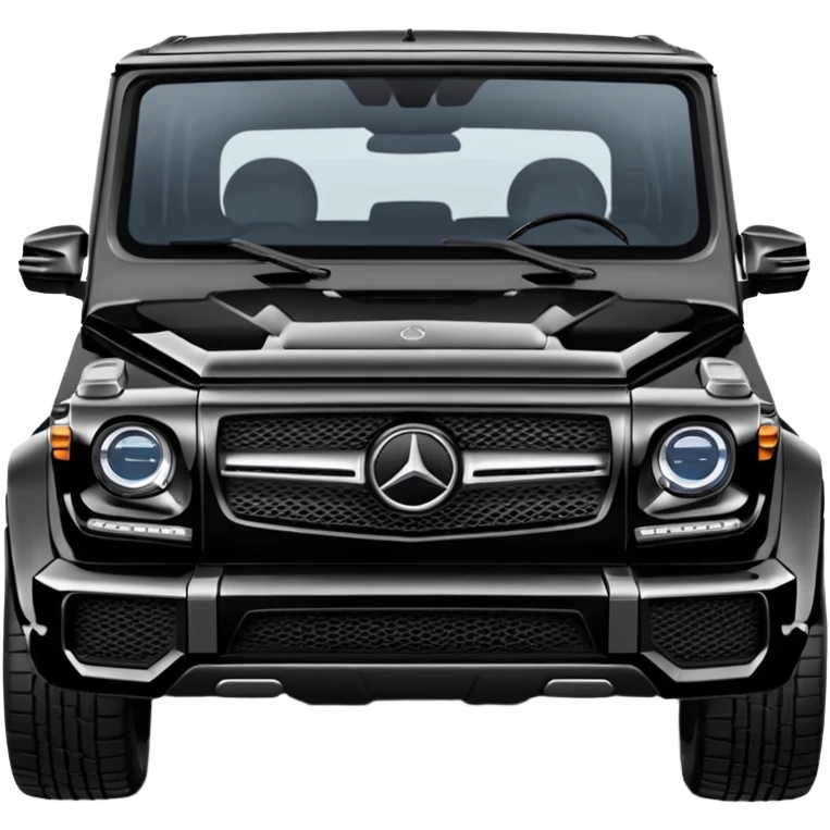 Mercedes black g63 emoji