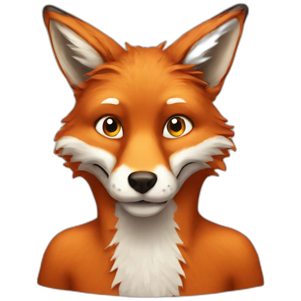 Ugly fox  emoji
