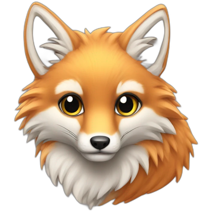 volpe rosa elettrica emoji
