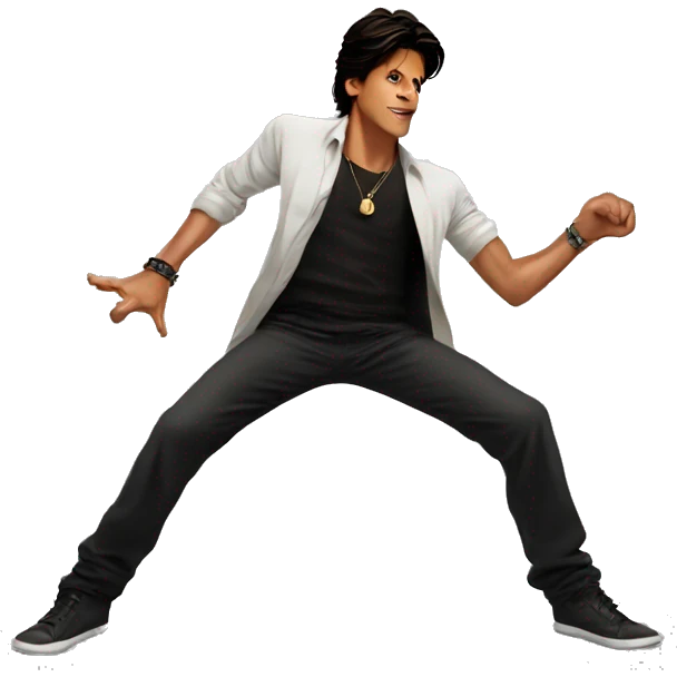 SRK iconic pose  emoji