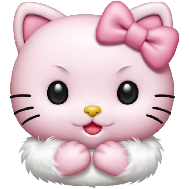 hello kitty kiss emoji