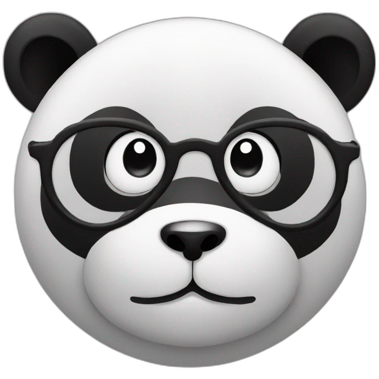 Panda roue emoji