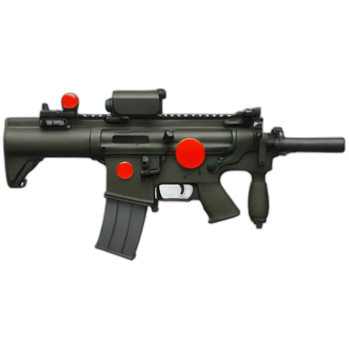 M4 with red dot lense emoji