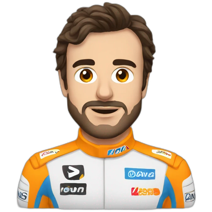 Fernando Alonso emoji
