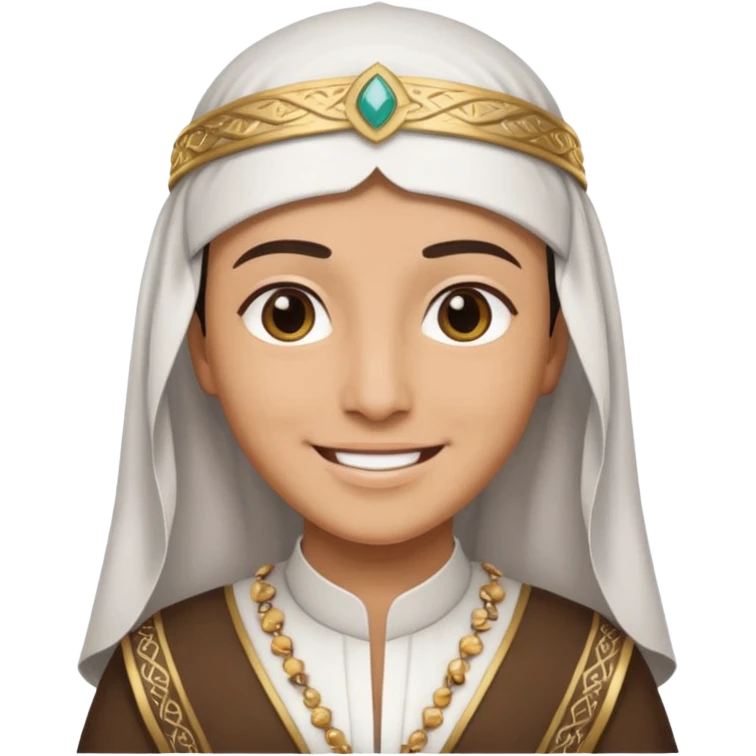 make it look arabic outoors style emoji