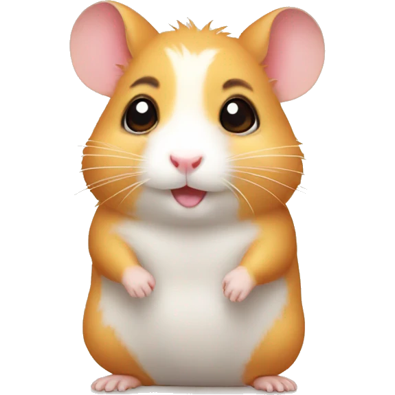 Cute hamster emoji