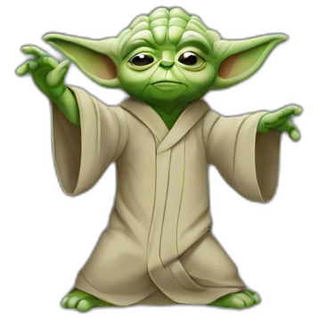 Yoda dab emoji
