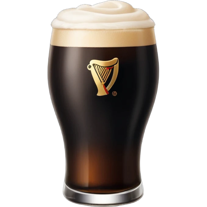 pint of guinness with flat head, no froth emoji