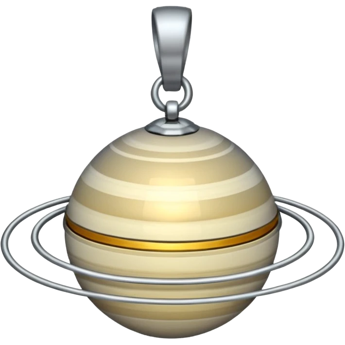 Подвеска с сатурном emoji
