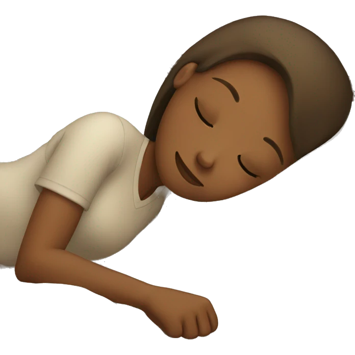 girl sleeping emoji