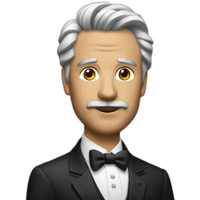 Rich man emoji