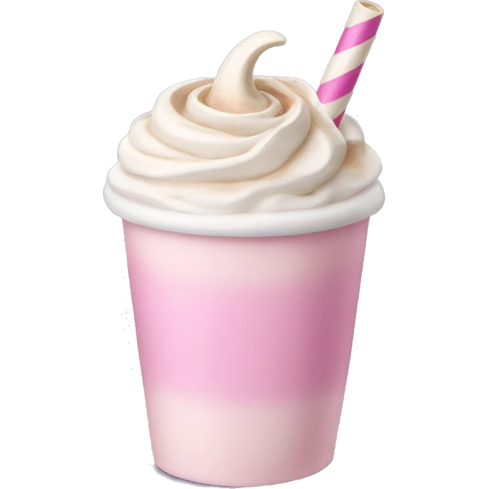 Light pink pumpkin latte unicorn  emoji
