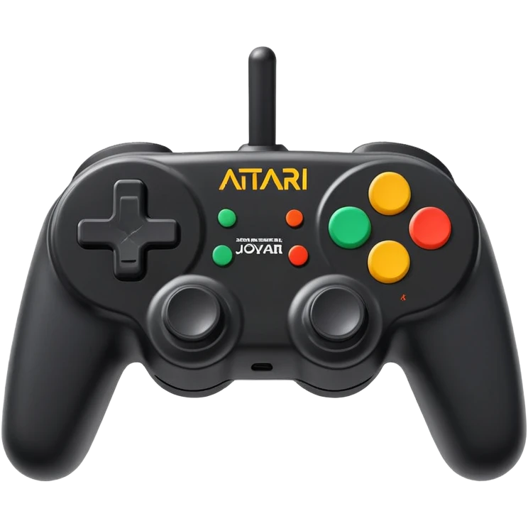 Atari joystick controller emoji