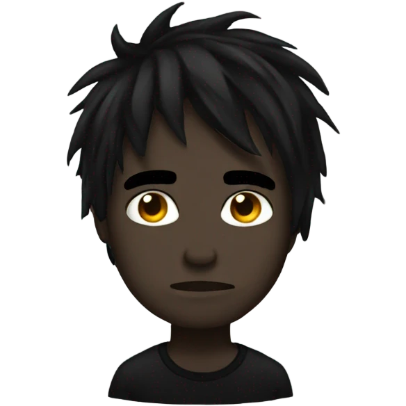 Emo dark emoji