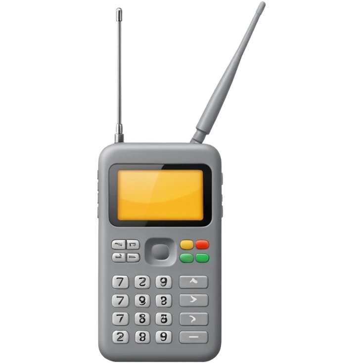 USSR mobile phone 1994 emoji