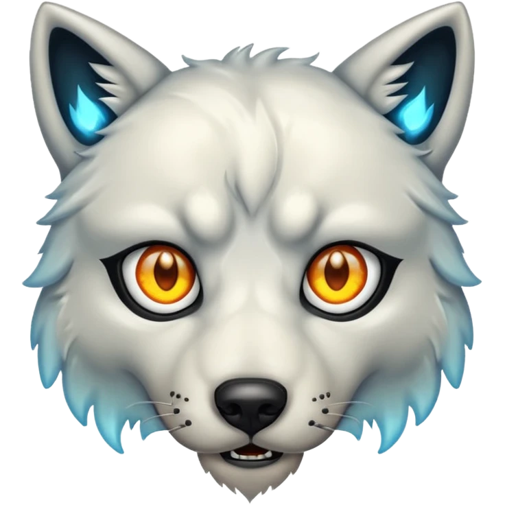 dire wolf eyes emoji