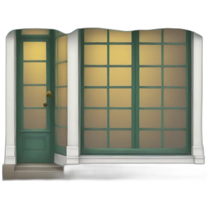 Storefront window emoji