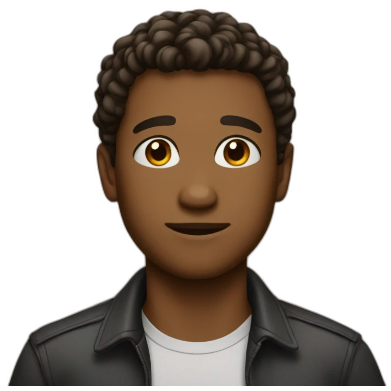 Handsome boy emoji