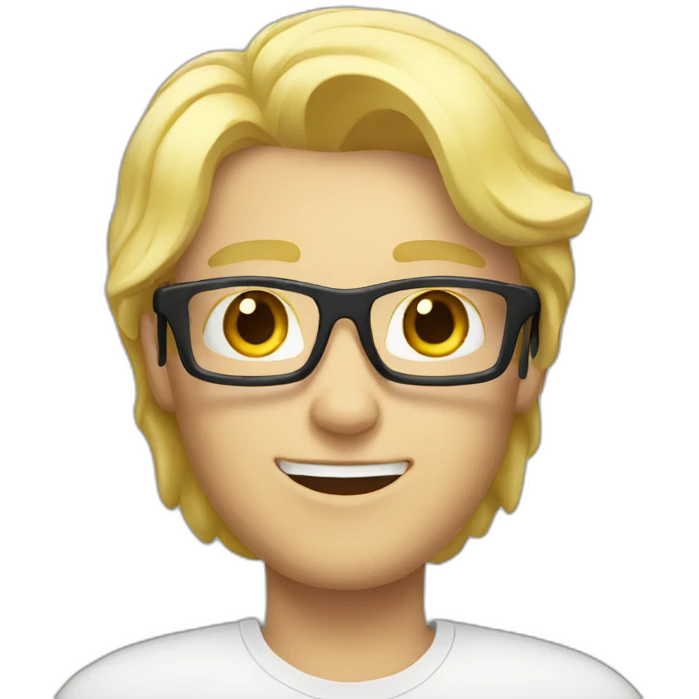 Blonde Male VR emoji