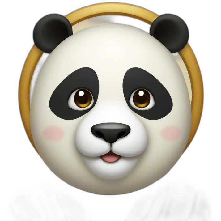 Panda jesus emoji