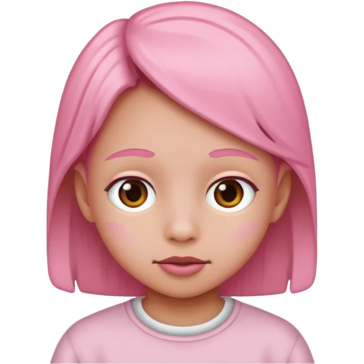 kid in pink  emoji