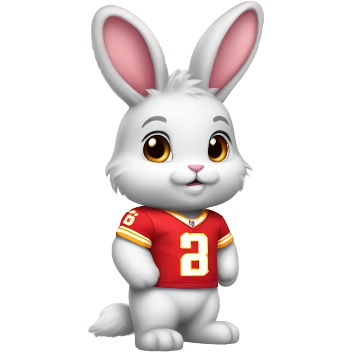 Kansas City chiefs bunny emoji