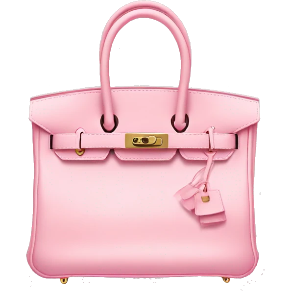  A baby pink birkin  emoji