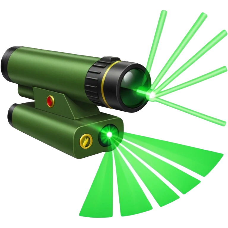 military laser emoji