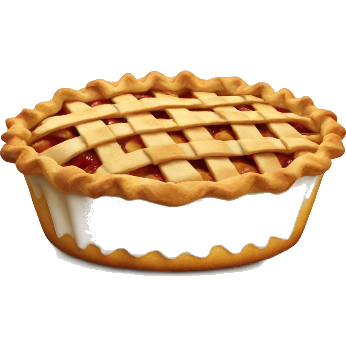 Apple pie emoji