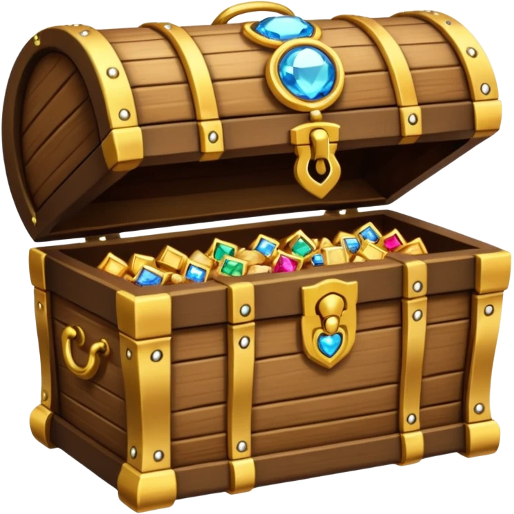 Treasure Chest Open emoji
