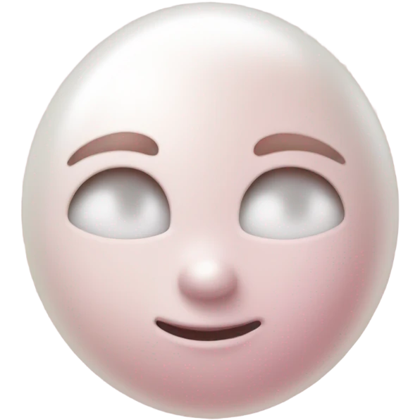 pearl light pink  emoji